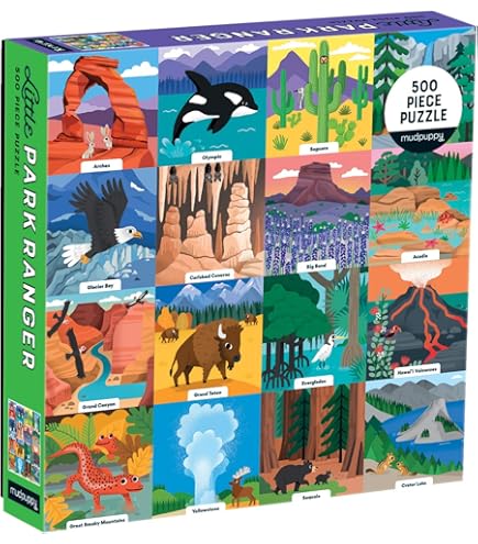 Amazon.com: Mudpuppy's Love in The Wild 500 Piece Family